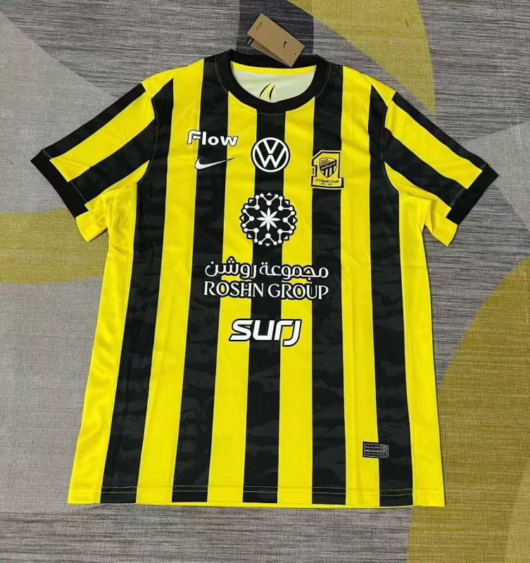 AAA Quality Al-ITTIHAD 25/26 Home Soccer Jersey